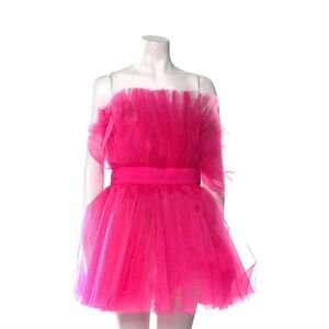 Bronx and Banco pink tulle dress